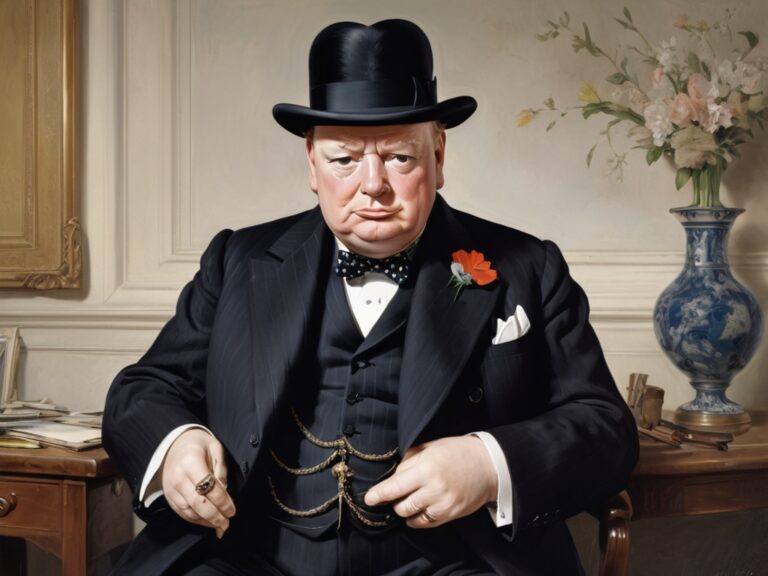 10 Weetjes over Winston Churchill – Onverschrokken Leider van Groot-Brittannië