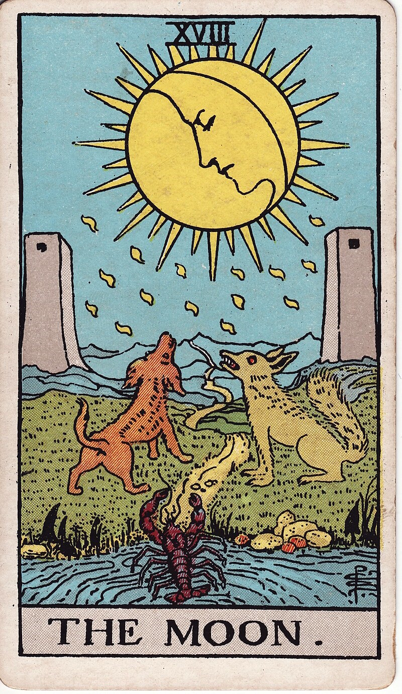 de maan tarot